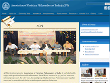 Tablet Screenshot of acpiindia.com